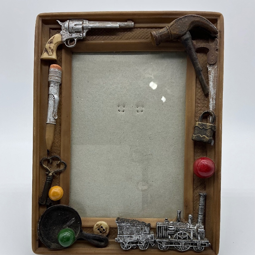 3D resin photo frame